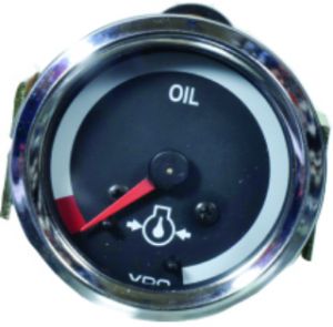 Vdo Oil Pressure Guage Black